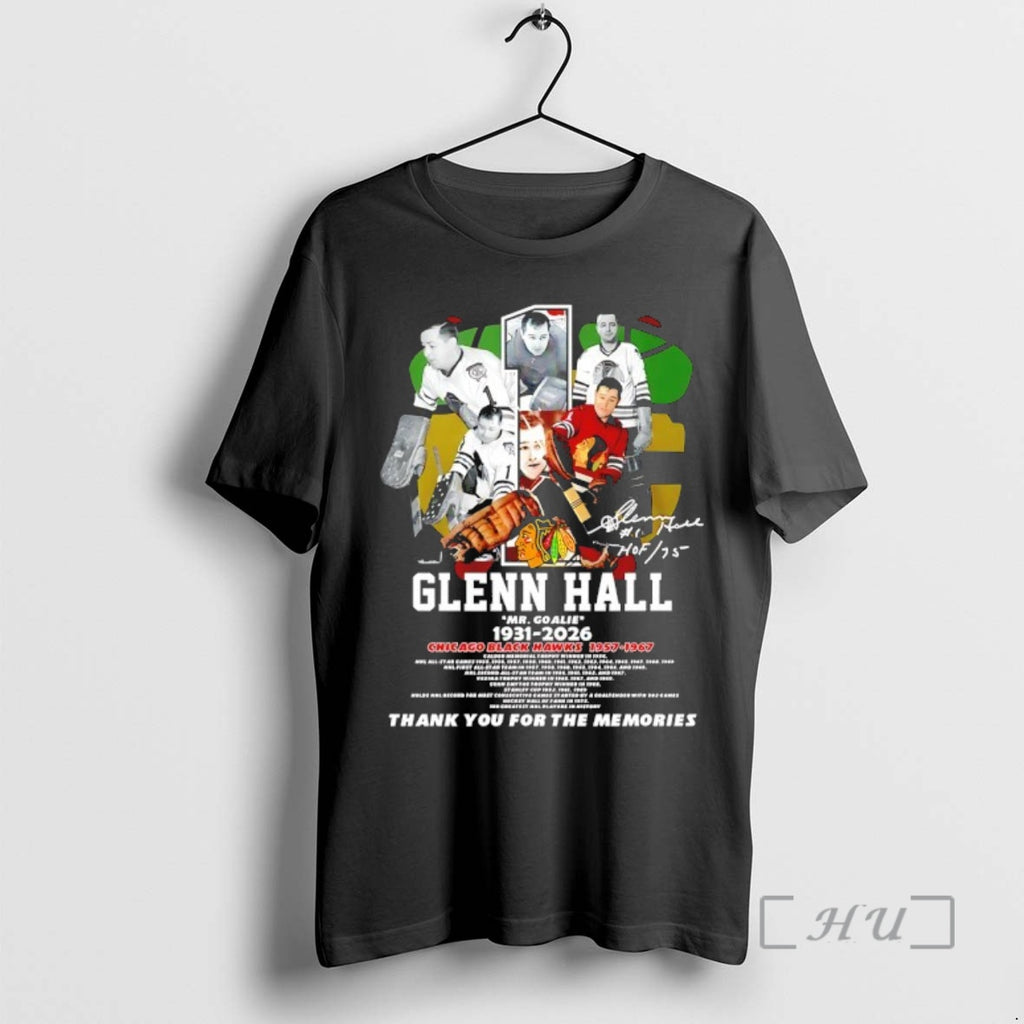 Officials Chicago Black Hawks Glenn Hall Mr
