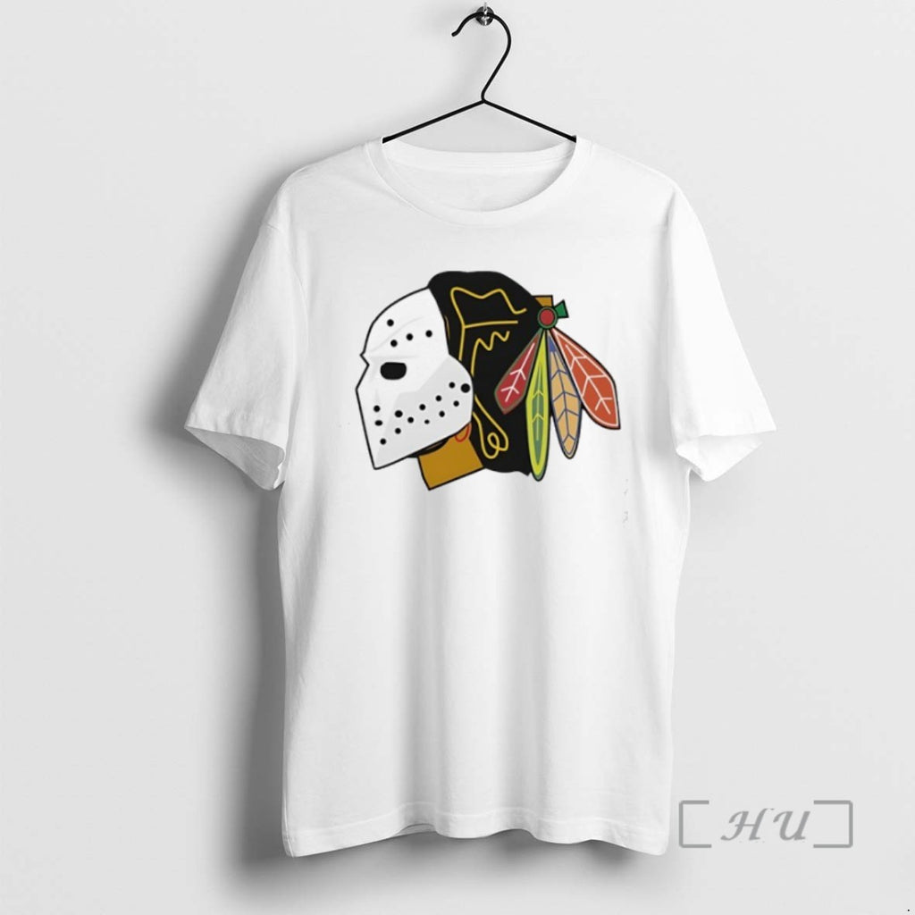 Officials Chicago Blackhawks X Jason Voorhees Halloween Shirts Sweater