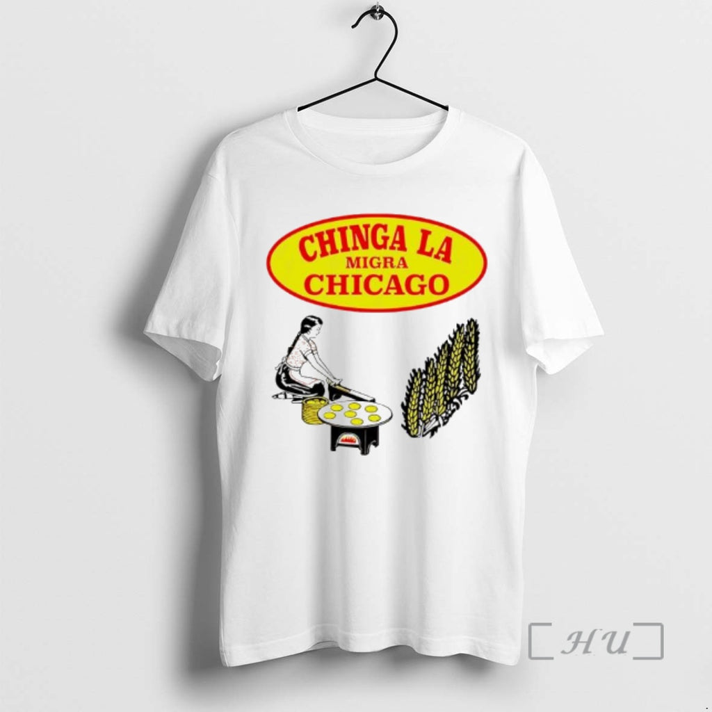 Officials Chinga La Migra Chicago Tortilla Logo