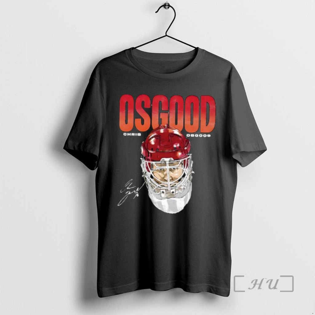 Officials Chris Osgood Detroit Hockey Mask Signature