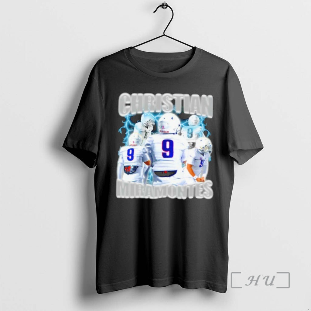 Officials Christian Miramontes Football Lightning Graphic