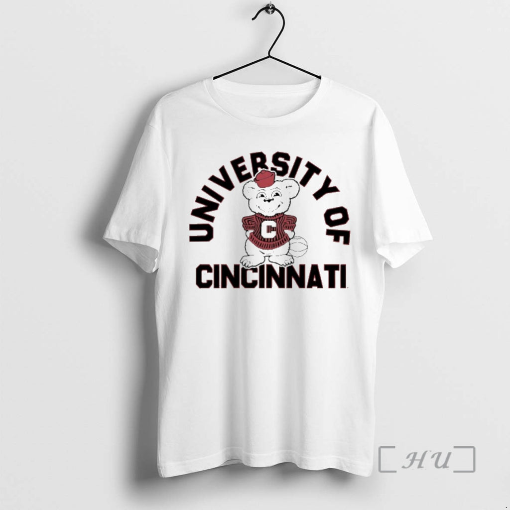 Officials Cincinnati Bearcats Basketball Ringer Logo