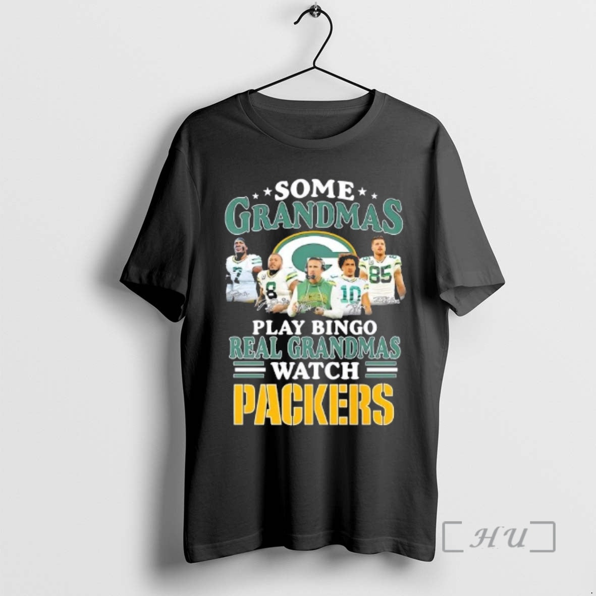 Officials Coach Matt Lafleur Players Some Grandmas Play Bingo Real Grandmas Watch Green Bay