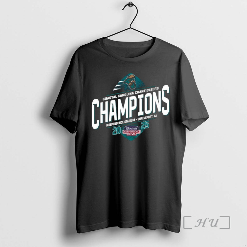 Officials Coastal Carolina Football 2025 Independence Bowl Champions
