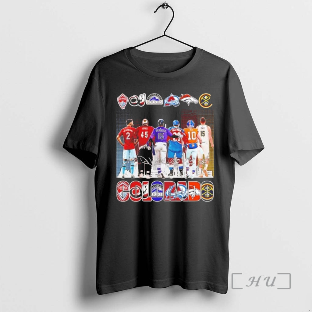 Officials Colorado Sports Teams Players Signatures Skyline