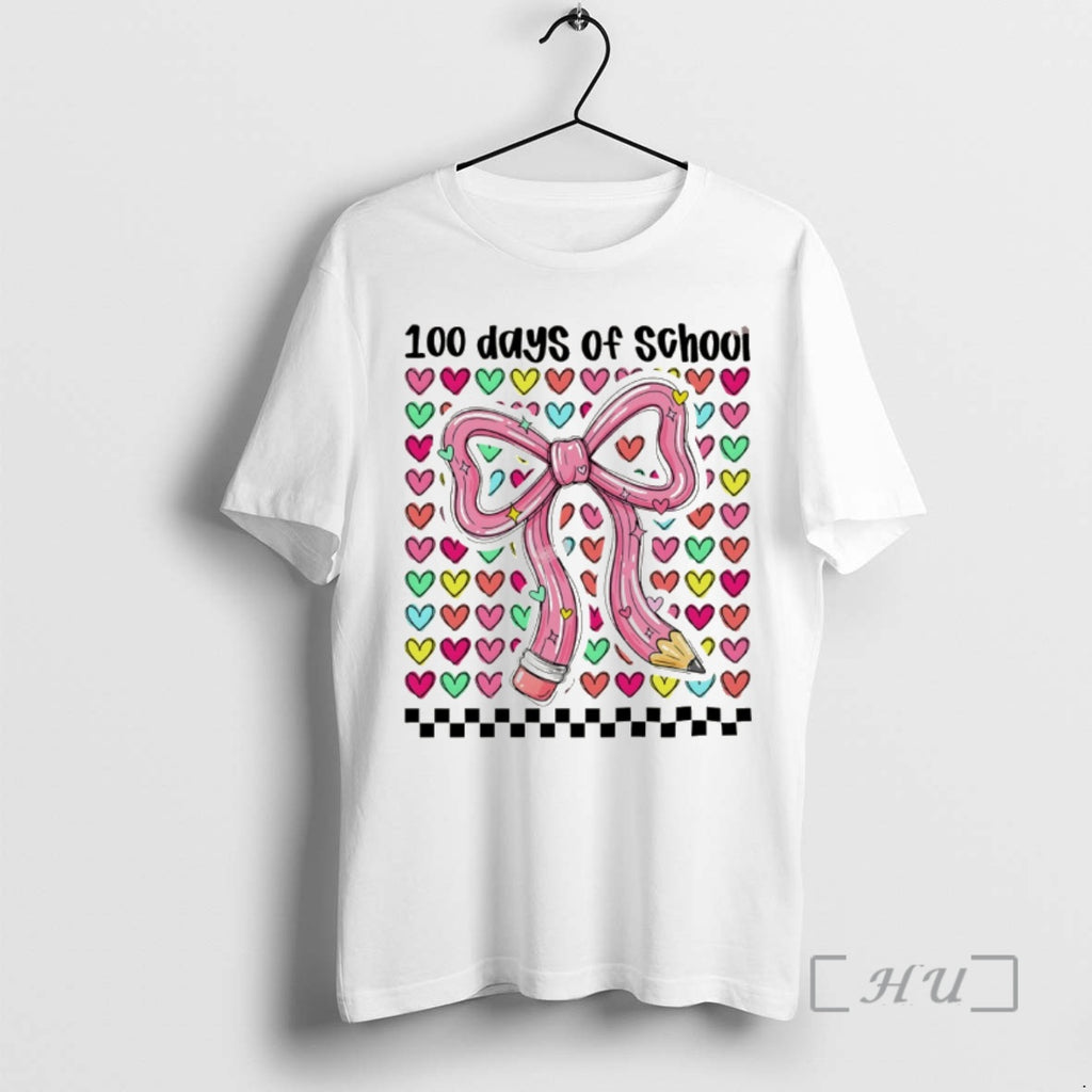 Officials Coquette Bow Pencil 100 Days Of School Valentines Day