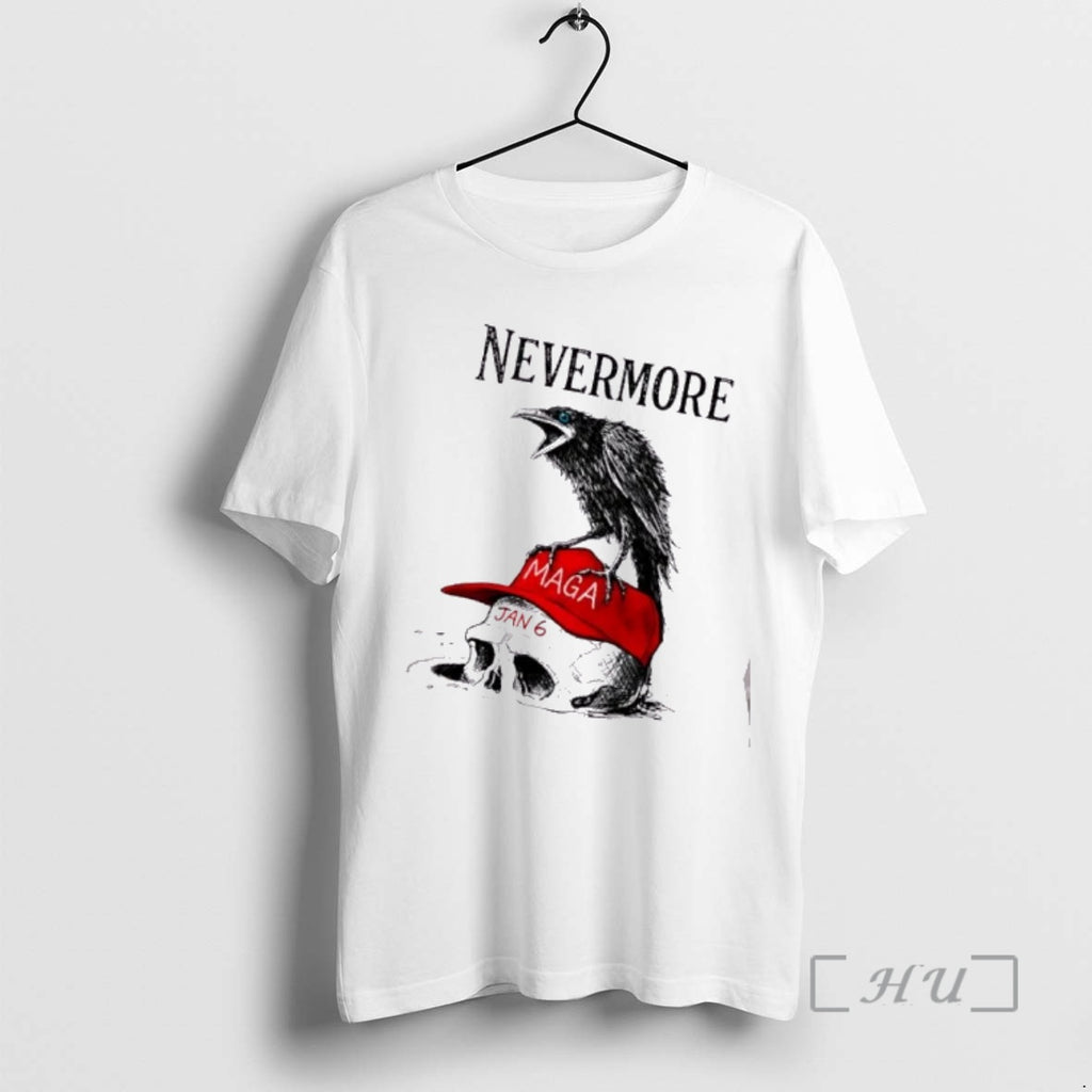 Officials Crow Bird Skull Maga Red Hat Nevermore