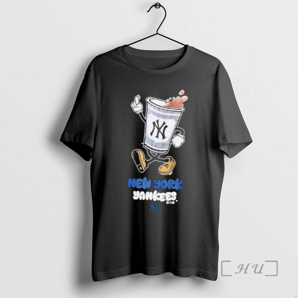 Officials Cup Of Ny Yankees Cartoon Icon Logo