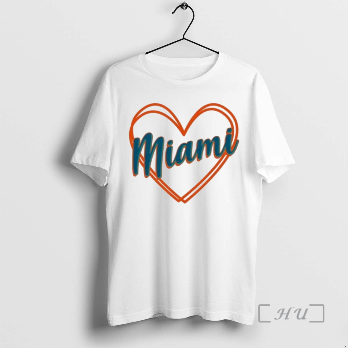 Officials Cute Miami Sports Football Heart