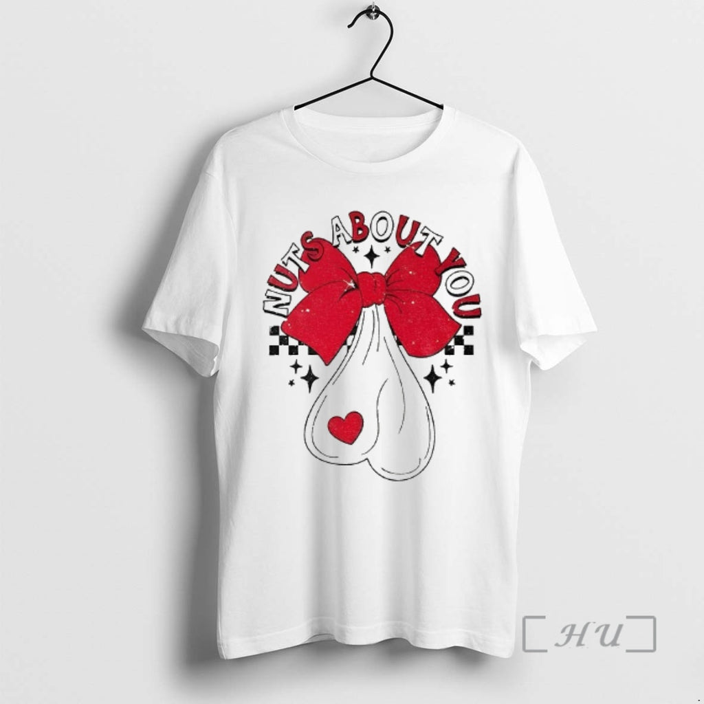 Officials Cute Bow Nuts About You Adult Joke Valentines Day