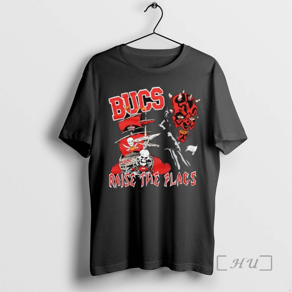 Officials Darth Maul X Tampa Bay Buccaneers Football Raise The Flags Shirts Sweater