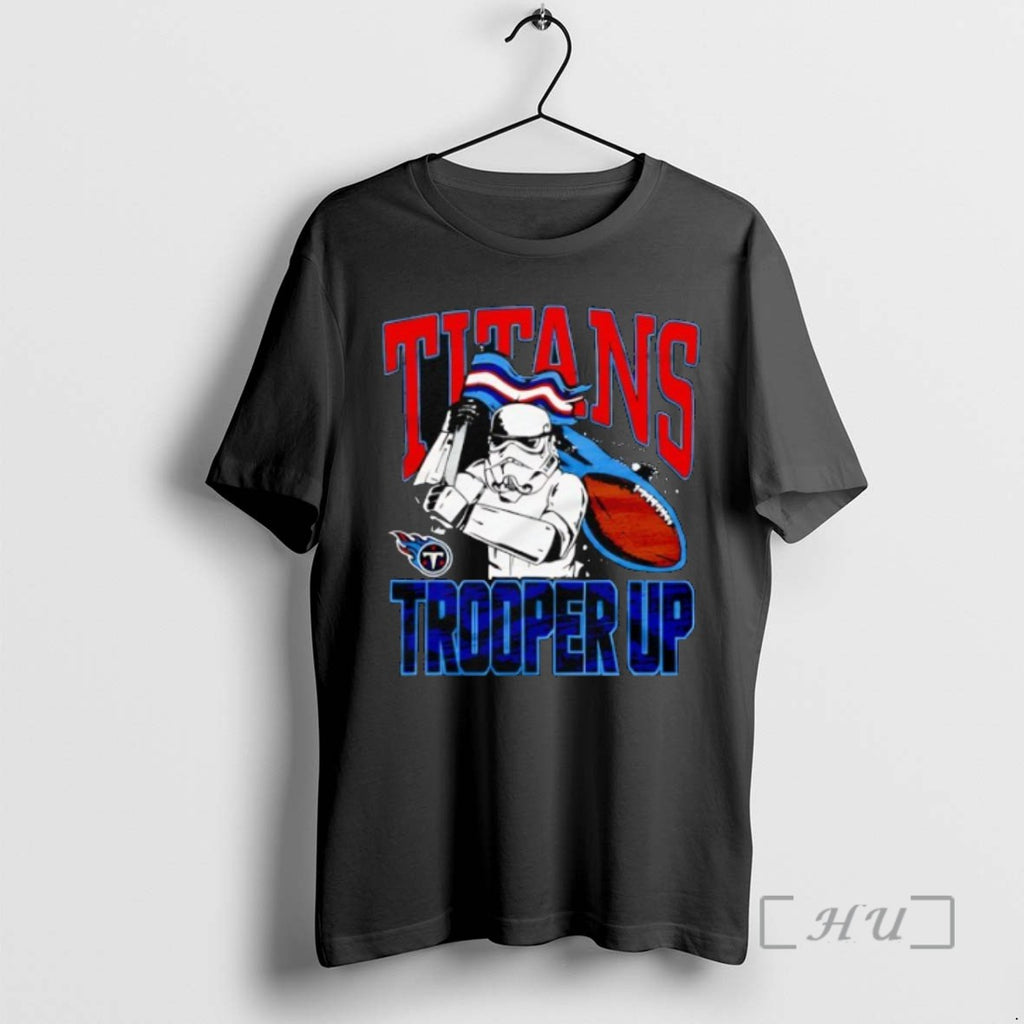 Officials Darth Vander Holding Flag Tennessee Titans Trooper Up Shirts Sweater