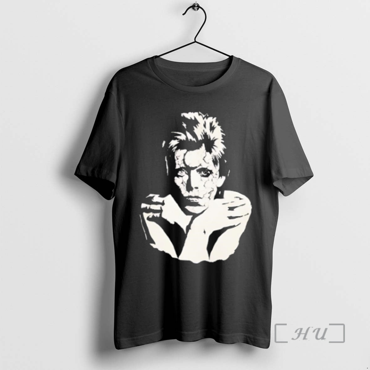 Officials David Bowie Portrait Classic Retro Black