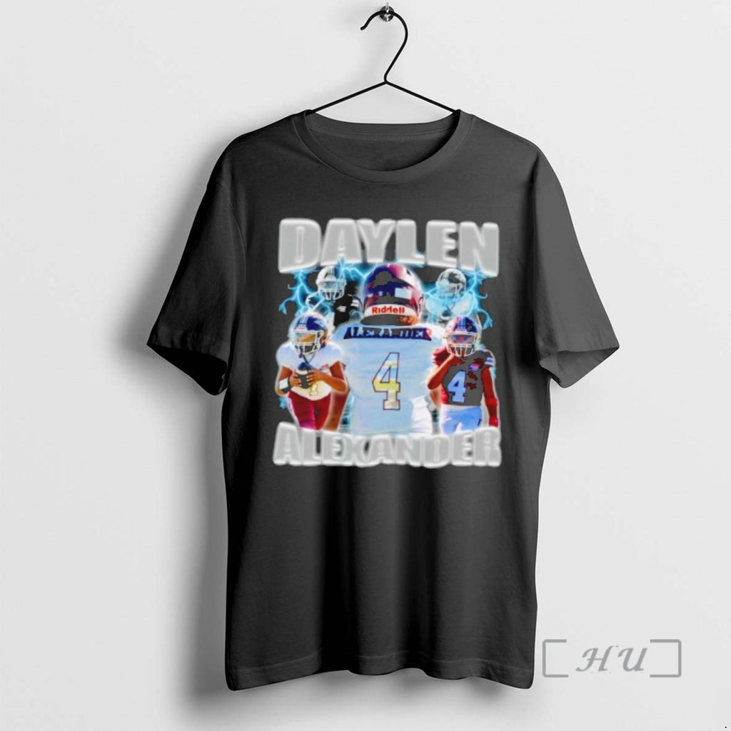 Officials Daylen Alexander Football Lightning Graphic