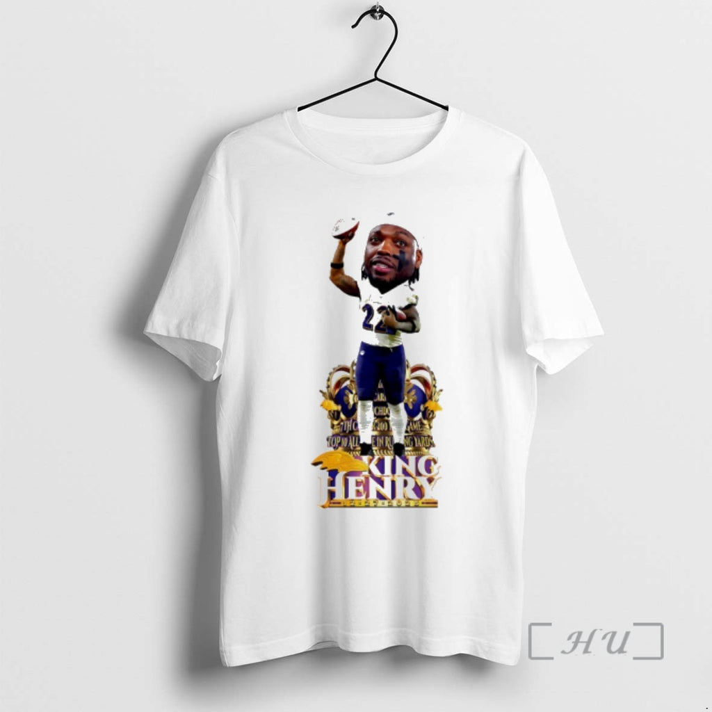 Officials Derrick Henry Baltimore Ravens Historic Night Caricature