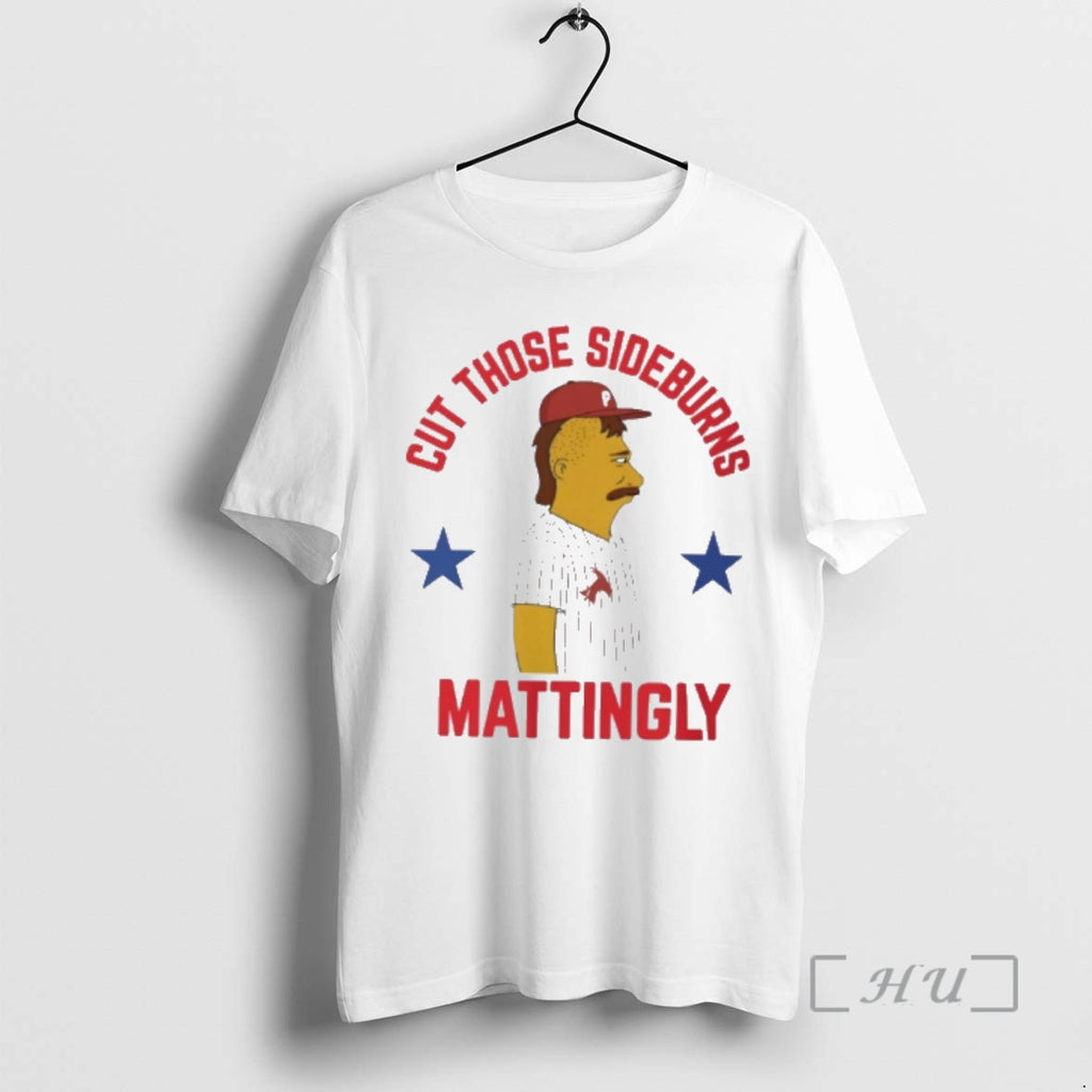 Officials Don Mattingly Donnie Sideburns Cut Those Sideburns Mattingly