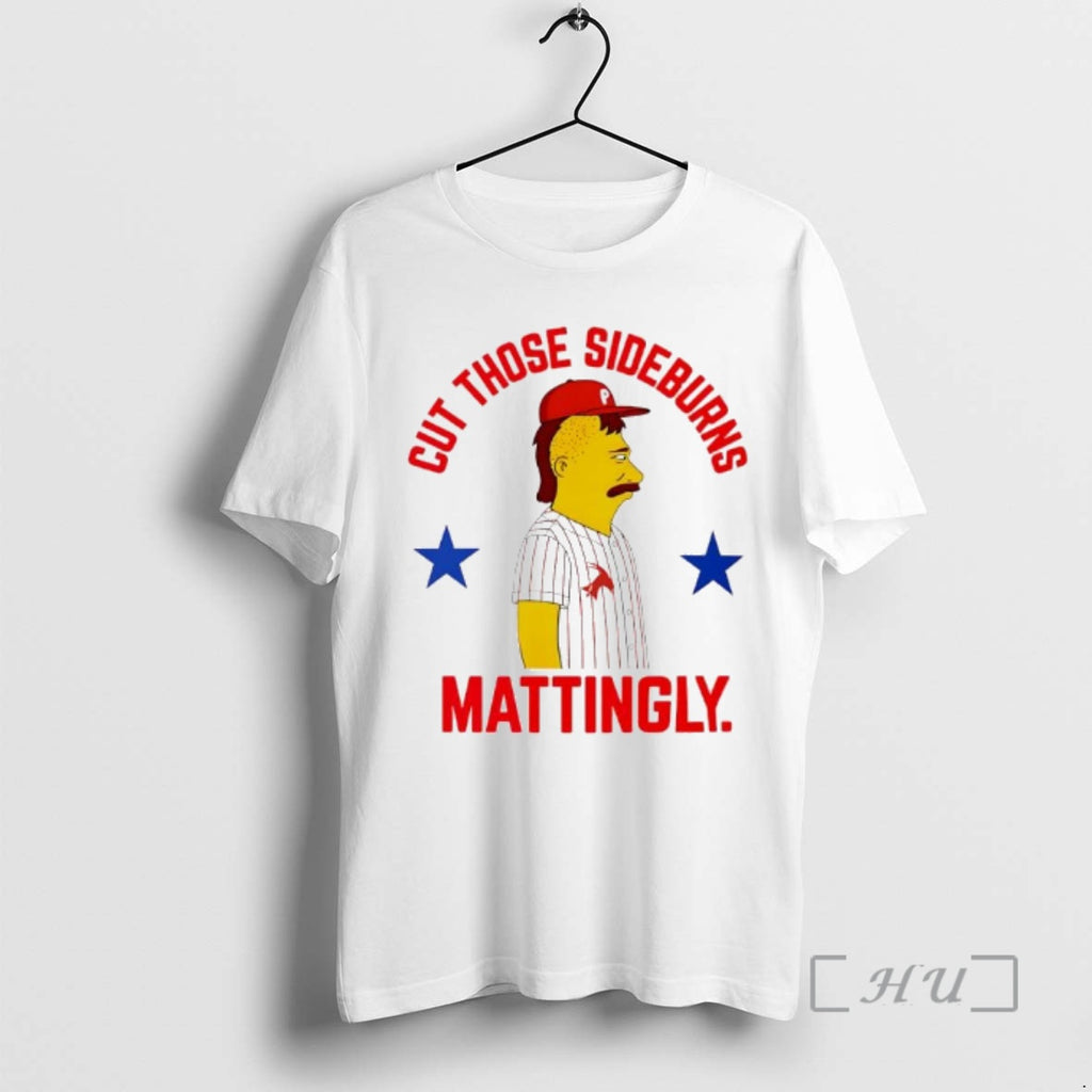 Officials Donnie Sideburns Philadelphia Phillies Cut Those Sideburns Mattingly Parody