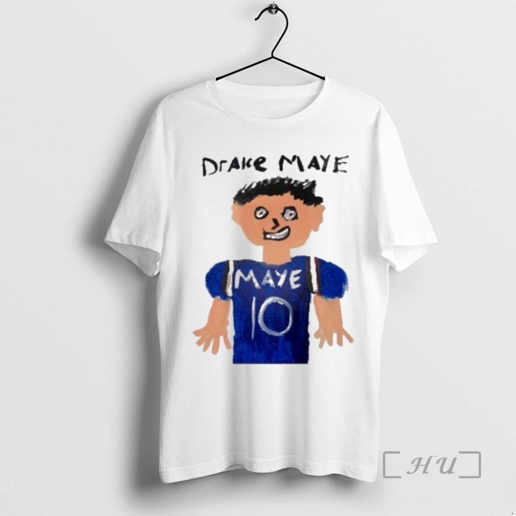 Officials Drake Maye Painting White
