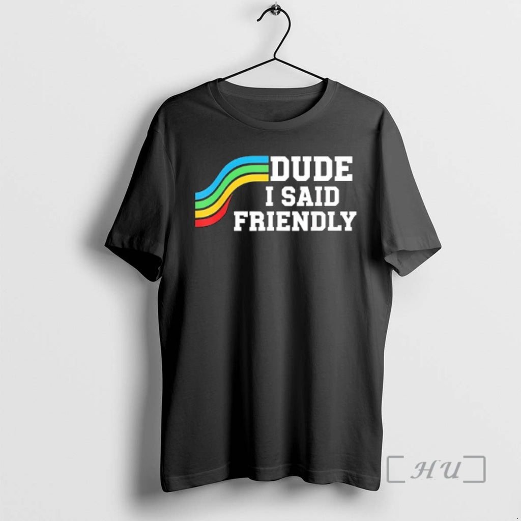 Officials Dude I Said Friendly Arc Raider Logo