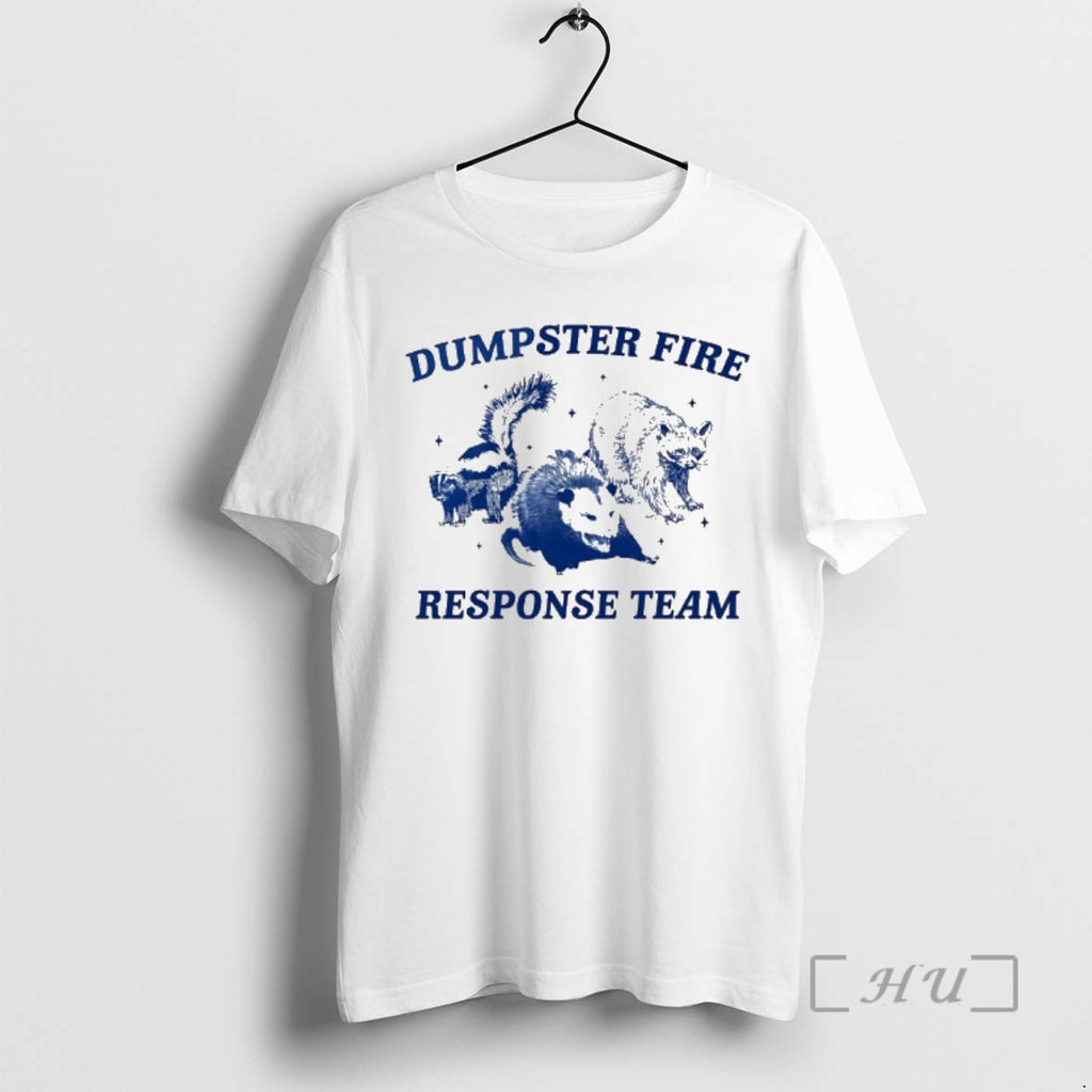 Officials Dumpster Fire Response Team Animals