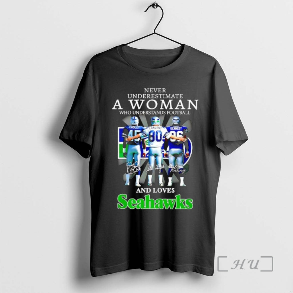 Officials Easley X Largent X Kennedy Never Underestimate A Woman Who Understands Football And Loves