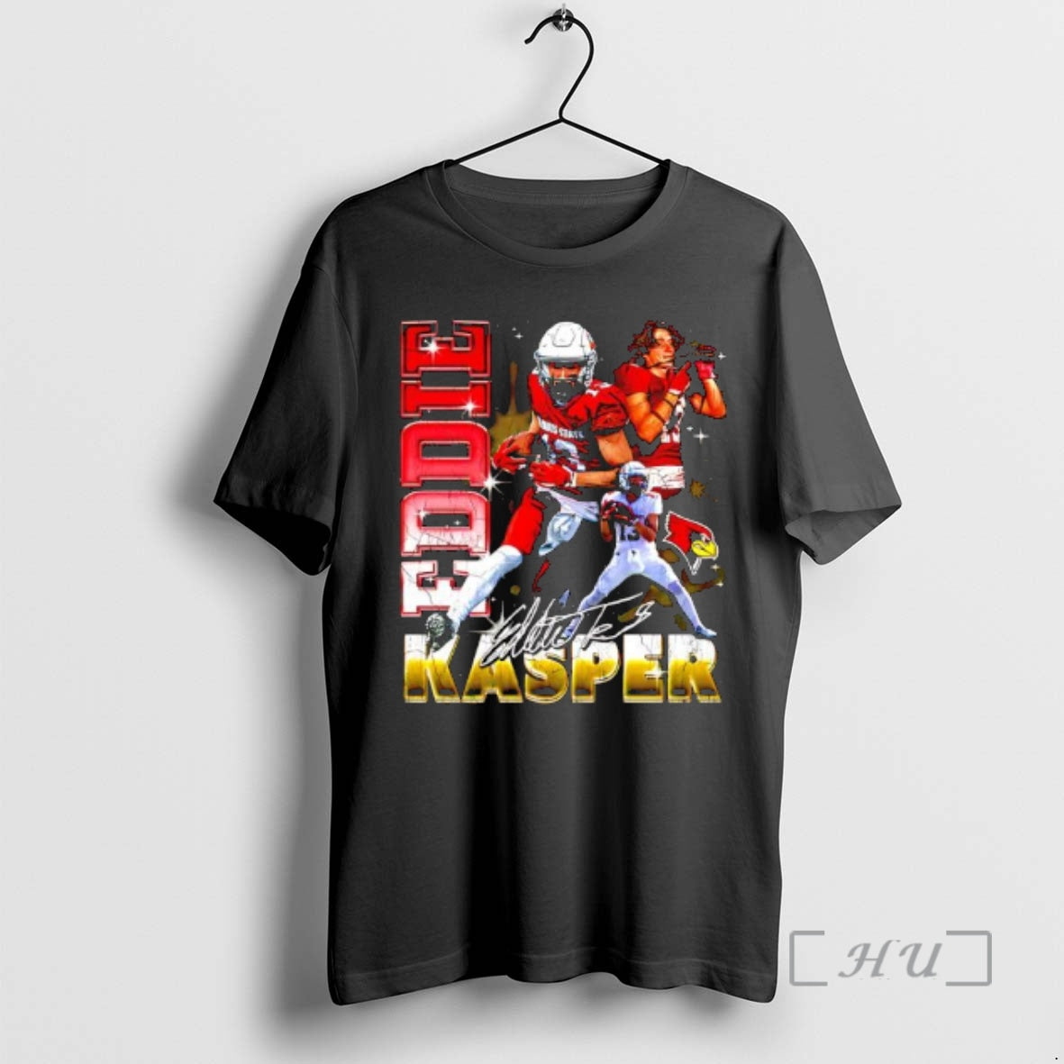 Officials Eddie Kasper Louisville Cardinals Signature Football Players