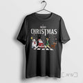 Officials Elf Santa Snowman Abbey Road Merry