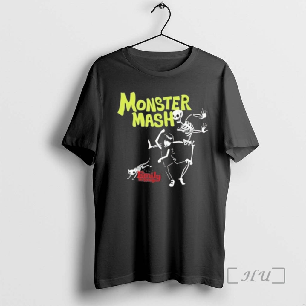 Officials Emily The Strange Green Monster Mash Shirts Sweater