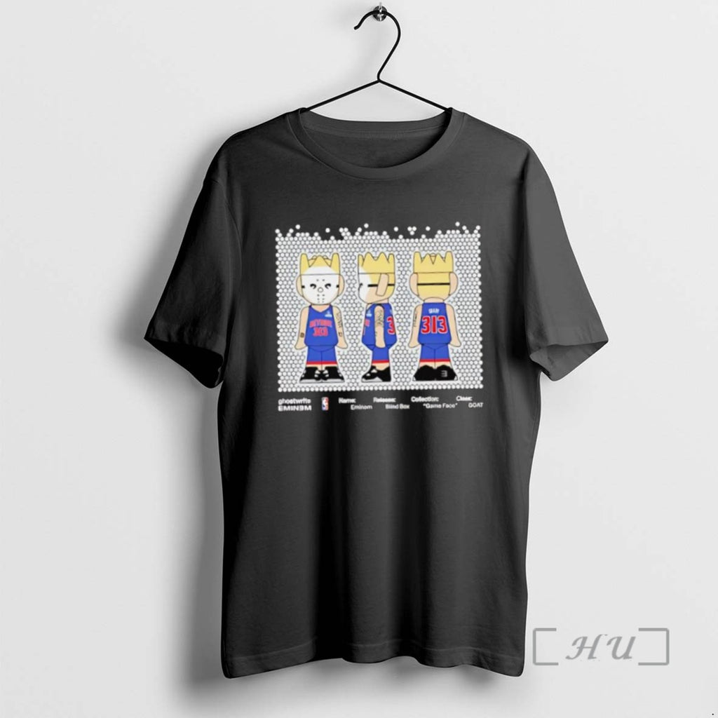 Officials Eminem Merch Shop Ghostwrite X Eminem Game Face Shirts Sweater