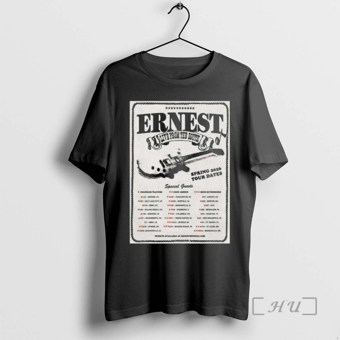 Officials Ernest Spring Tour 2026