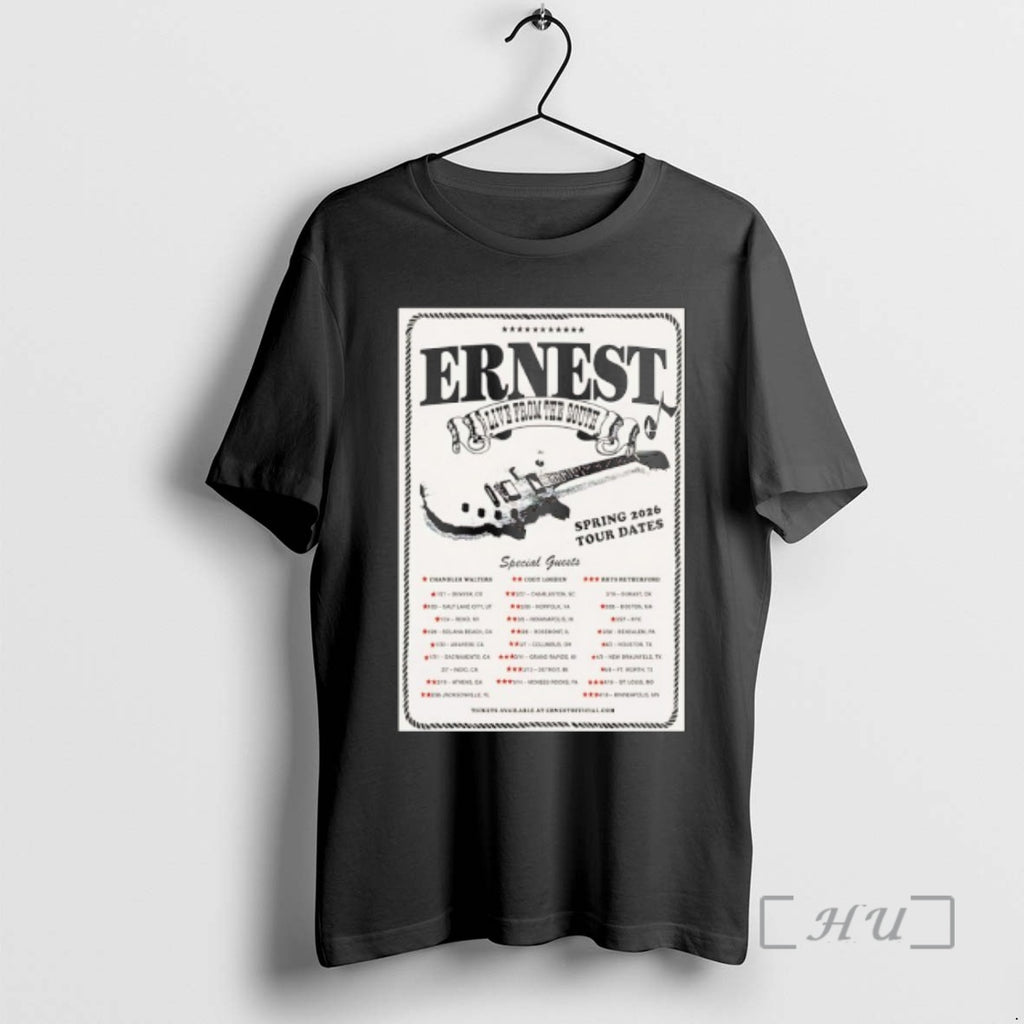 Officials Ernest Live From The South Spring Tour Dates 2026