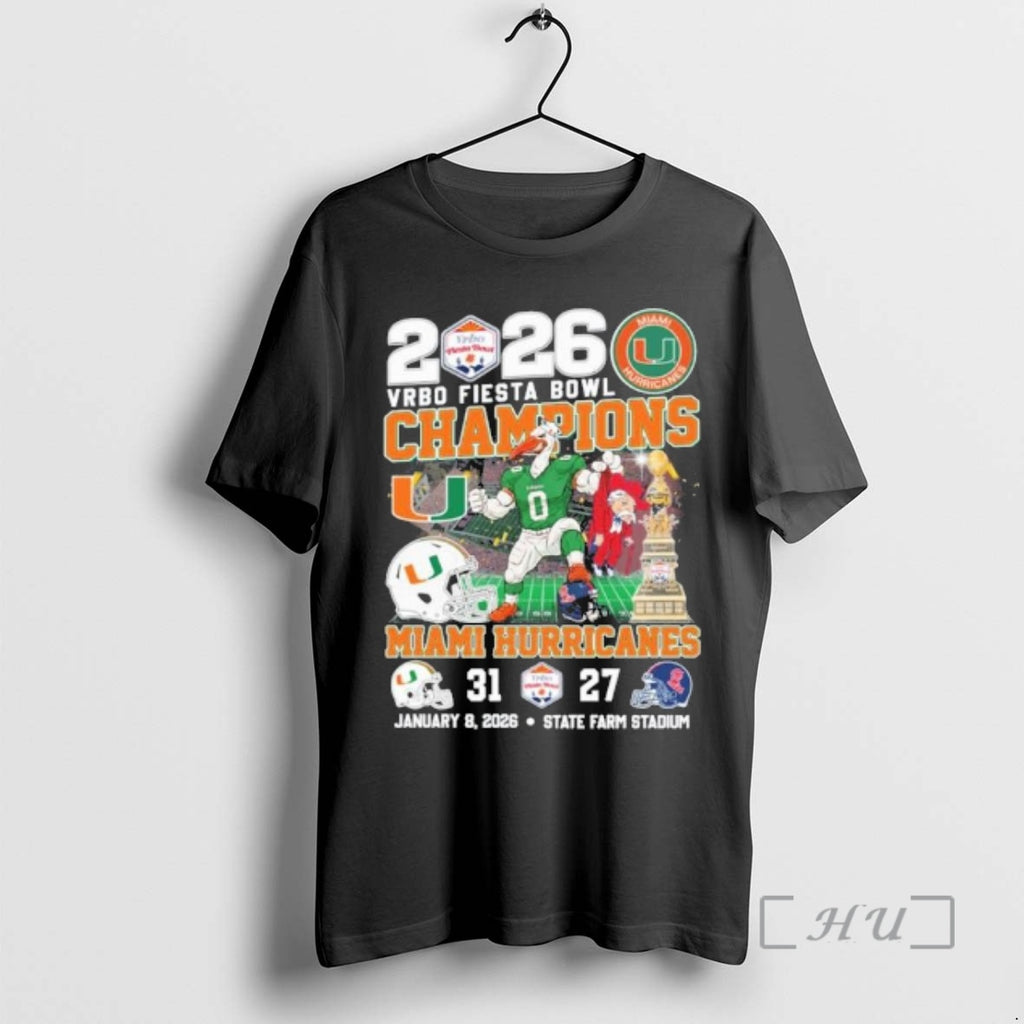 Officials Fiesta Bowl Champions Miami Beat Ole Miss Cfp