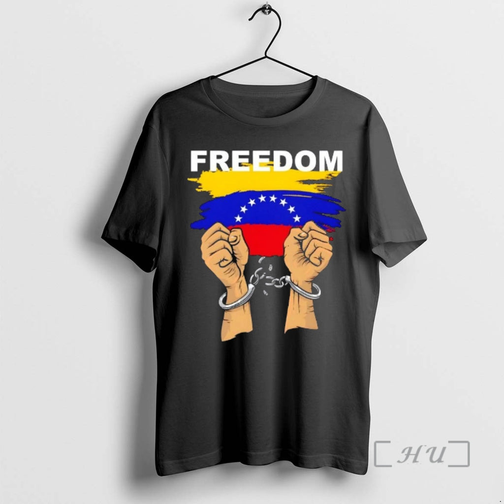 Officials Freedom Venezuela Flag Graphic