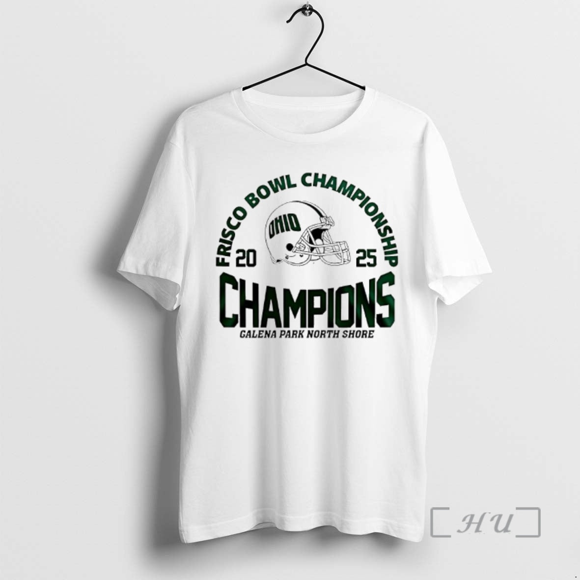 Officials Frisco Bowl Champions Ohio Bobcats Galena Park North Shore 2025 Helmet