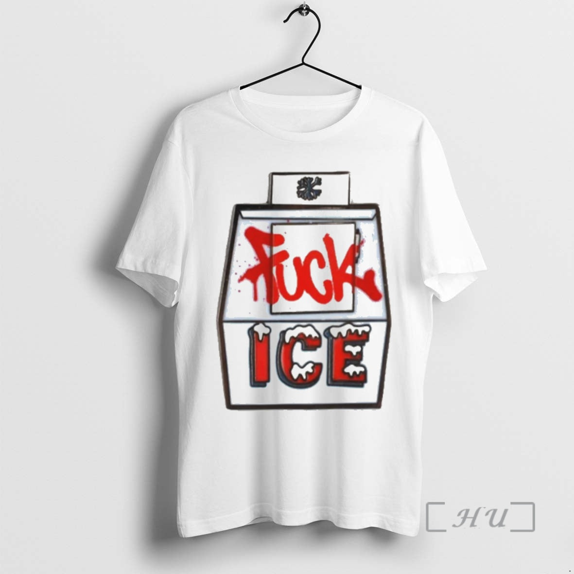 Officials Fuck Ice Hard Enamel Protest