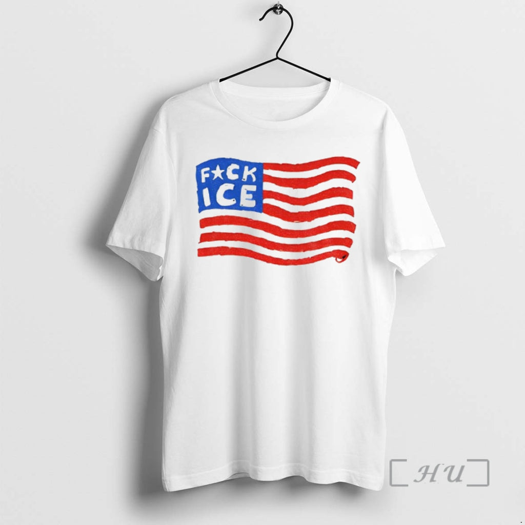 Officials Fuck Ice American Flag