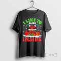 Officials Funny Santa I Like Slide Inside Couple Matching