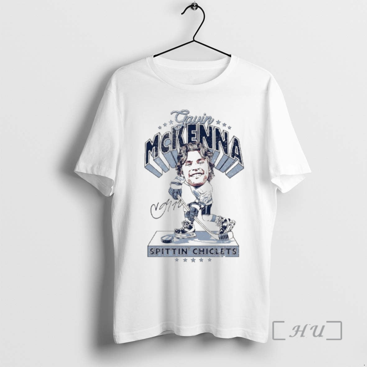 Officials Gavin Mckenna Penn State Hockey X Spittin Chiclets Signature
