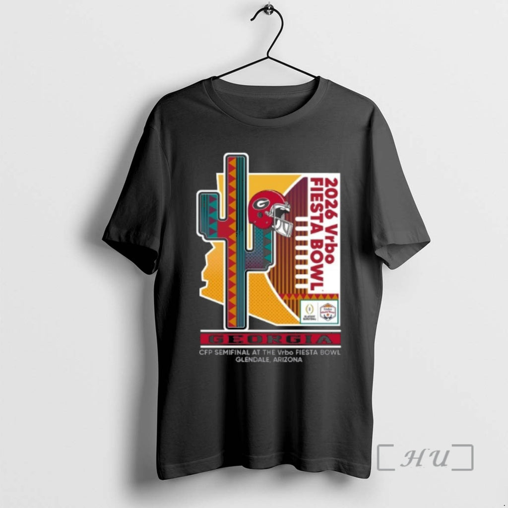 Officials Georgia Bulldogs Cfp Semifinal At The Vrbo Fiesta Bowl Glendale Az Premium T Shirts