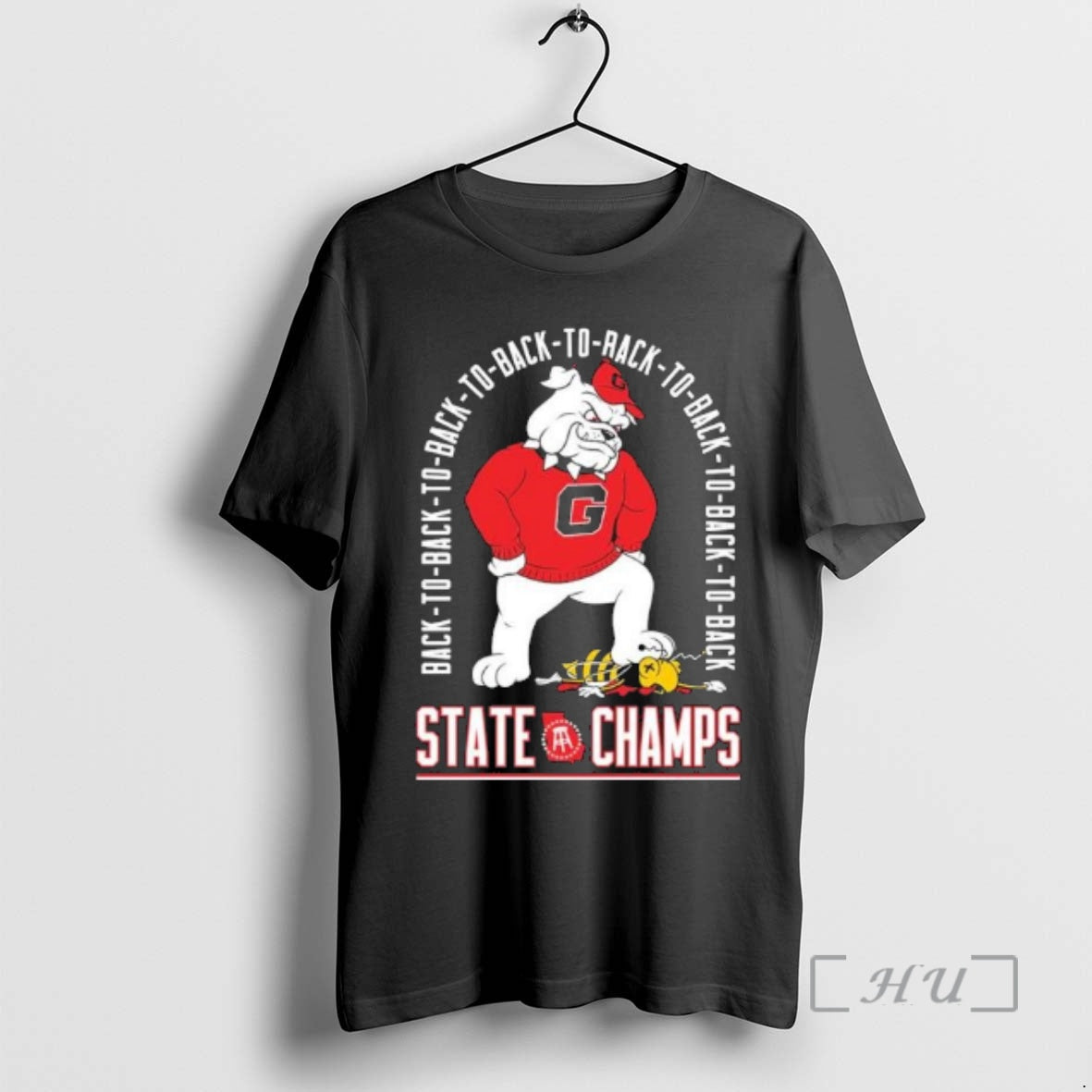 Officials Georgia Bulldogs Eight Time State Champions