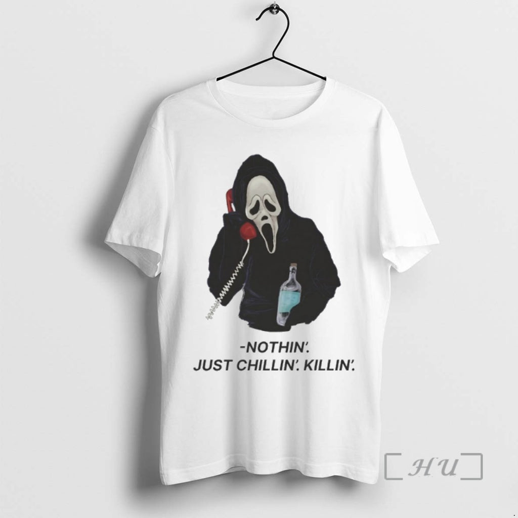 Officials Ghostface Nothin Just Chillin Killin Shirts Sweater