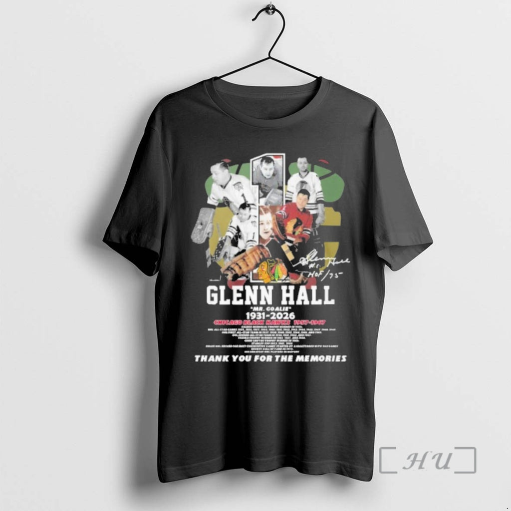 Officials Glenn Hall Mr Goalie 1931 2026 Chicago Blackhawks