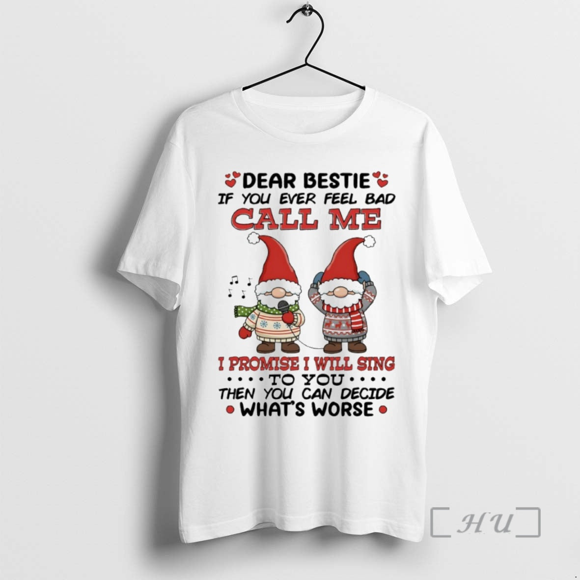 Officials Gnome Dear Bestie If You Ever Feel Bad Call Me Circle
