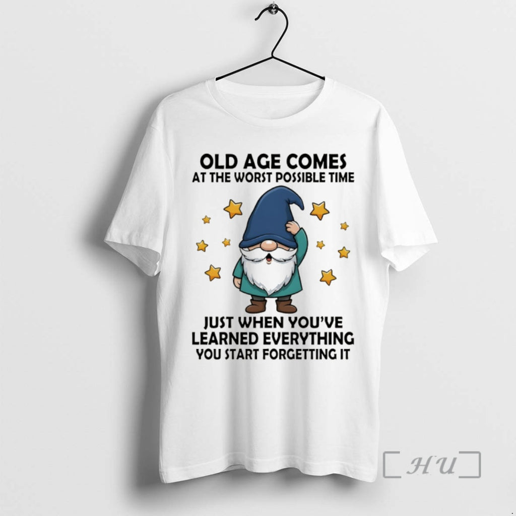 Officials Gnome Old Age Comes At The Worst Possible Time Just When Youve Learned Everything