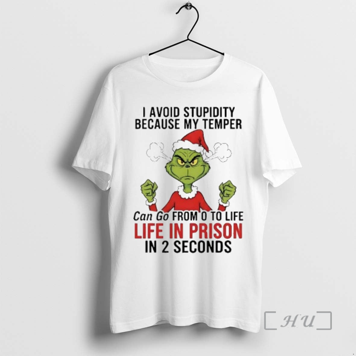 Officials Grinch I Avoid Stupidity Because My Temper Life Prison