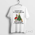 Officials Grinch Santa I Did Not Trip Flood Looked Sad So I Thought
