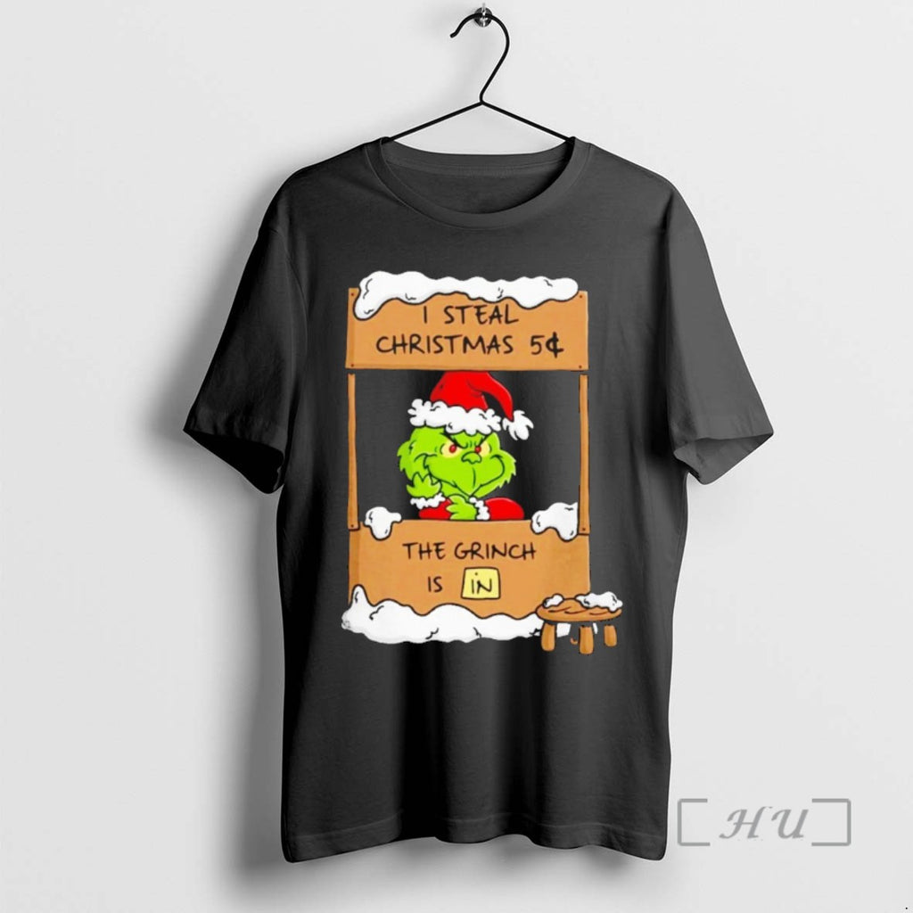 Officials Grinch X Peanuts I Steal Christmas 5 The Grinch Is In Shirts Sweater