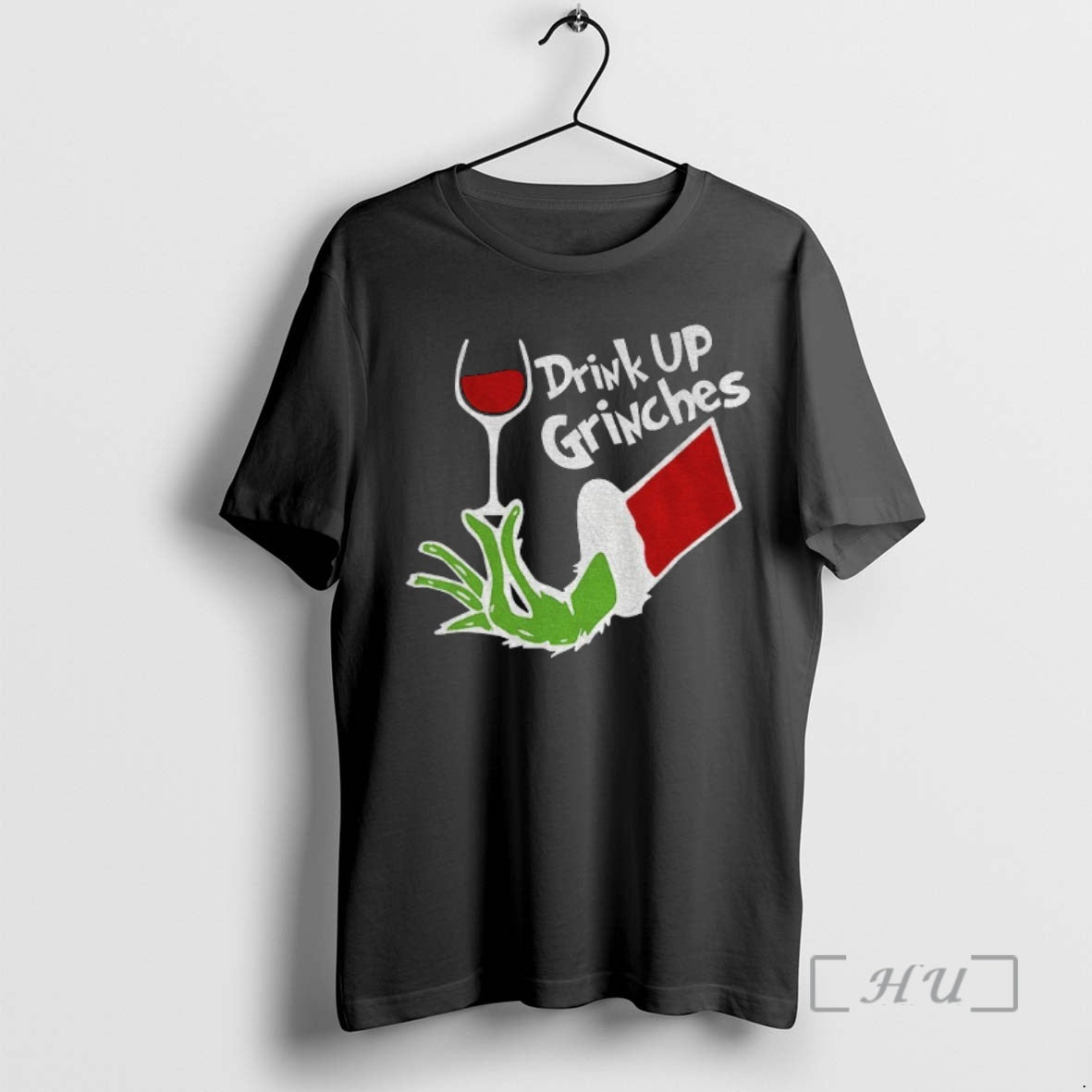 Officials Grinch Hand Drink Up Grinches Merry 2025