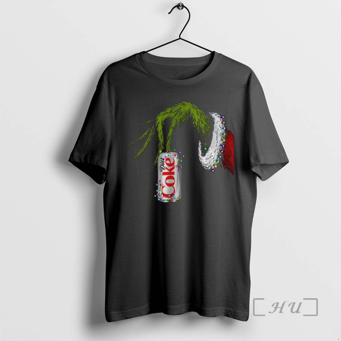 Officials Grinch Holding Diet Coke Lights Merry