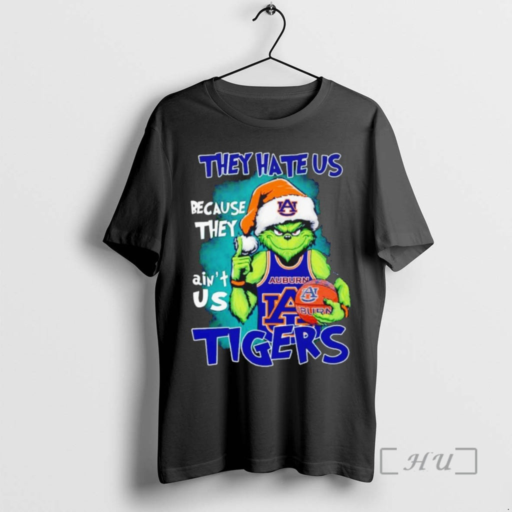 Officials Grinch They Hate Us Because They Aint Us Auburn Tigers Shirts Sweater